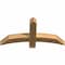 Ekena Millwork Bellingham Timber Gable Bracket, Western Red Cedar, 36"W x 18"H x 3 1/2"D x 3 1/2"F, 12/12 Pitch GBW036X18X0404BEL00SWR - alternate 2